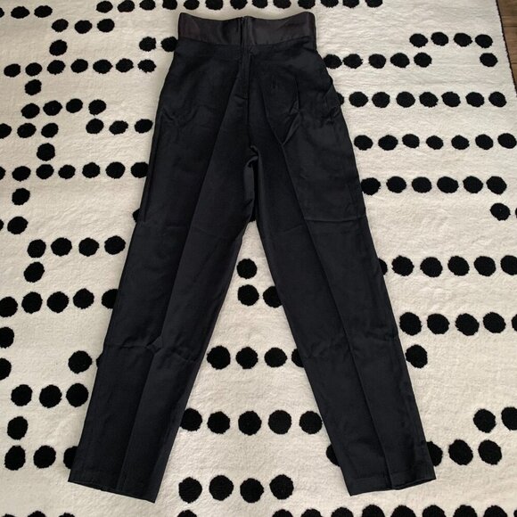 Vintage 80s 90s M Collection High Rise Pleated Tuxedo Trouser Pants - Picture 8 of 16